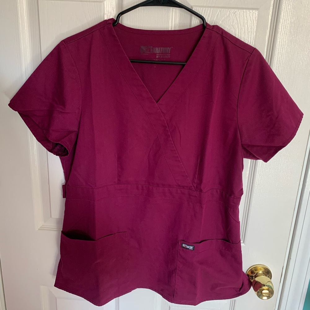 Purple Grey’s Anatomy Profesional Wear by Barco Size L/MP